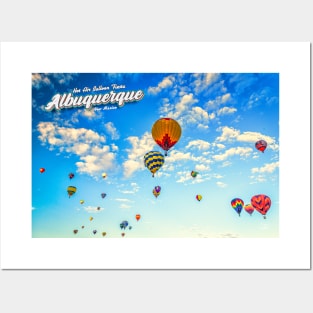 Albuquerque Hot Air Balloon Fiesta Posters and Art